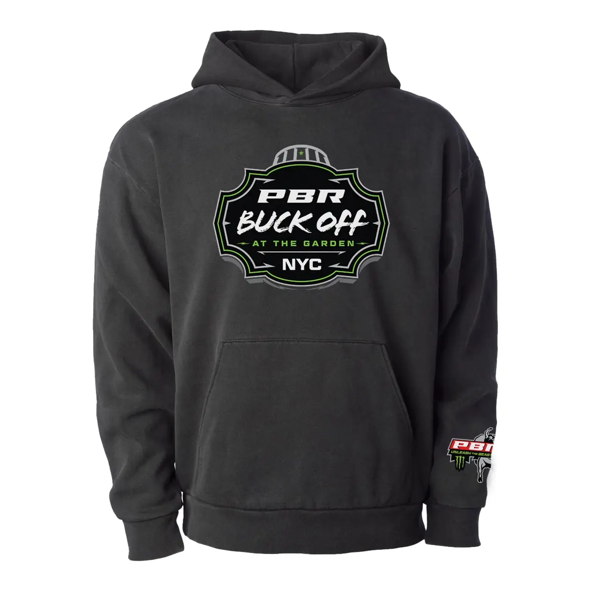 Pbr Buck Off At The Garden Hoodie 1