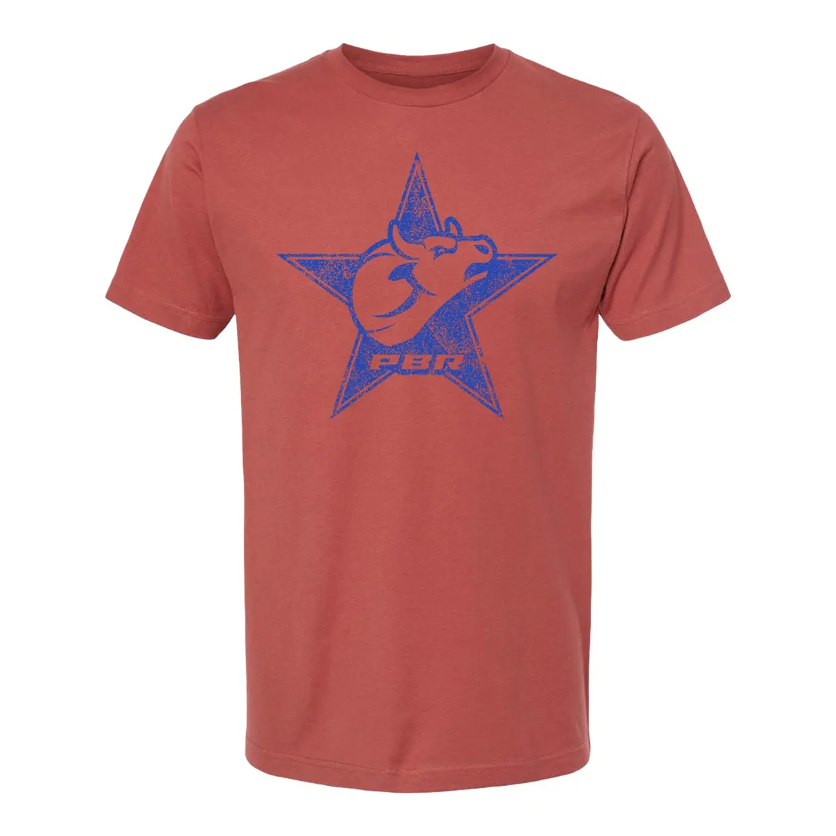 Pbr Star Crest Logo T-Shirt - Red 1