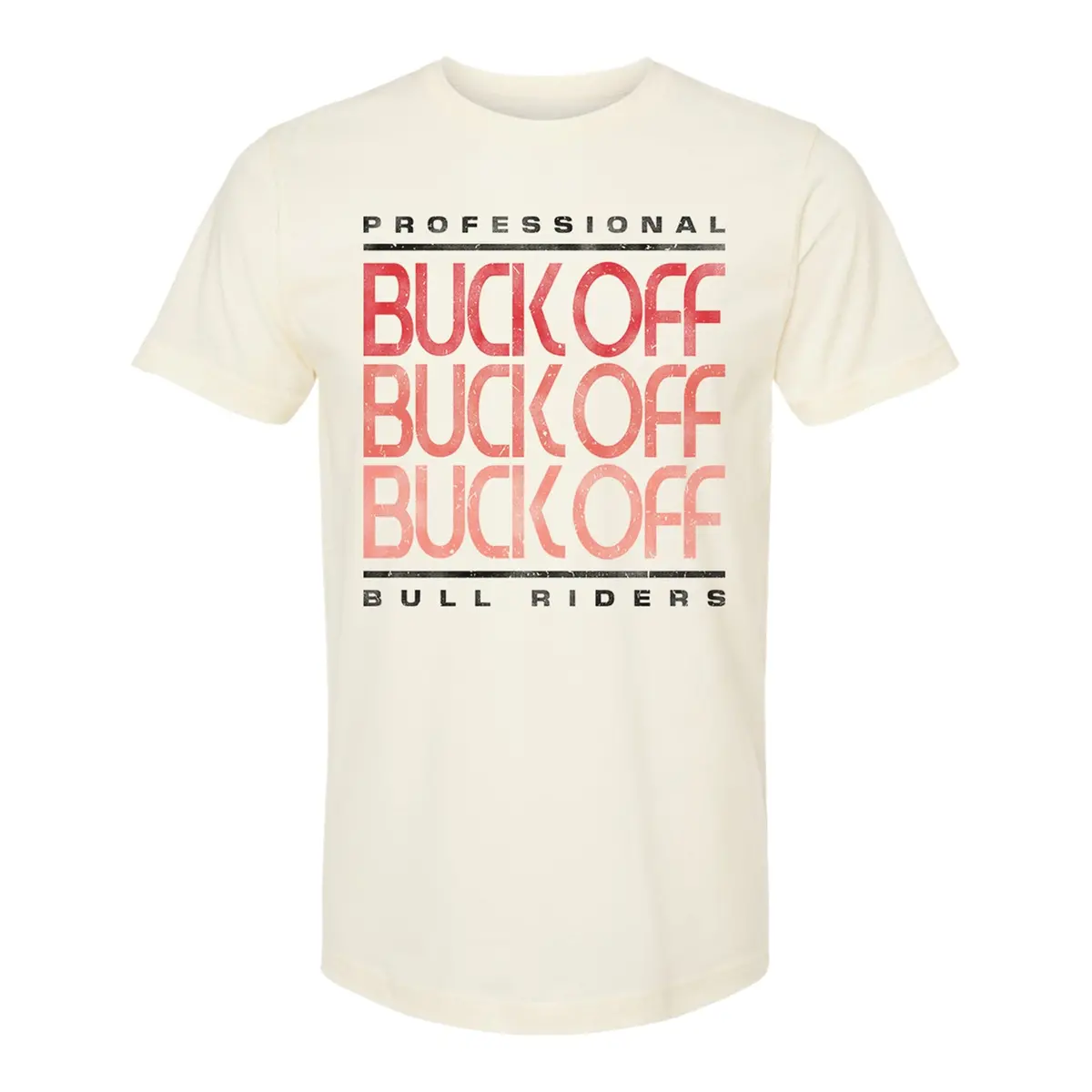 Pbr Buck Off Retro Repeat T-Shirt - Tan 1