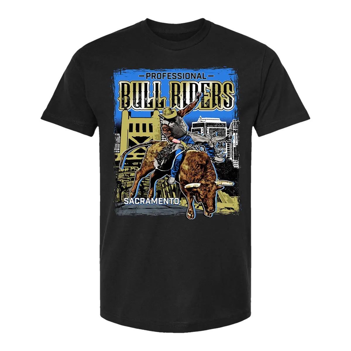 Sacramento Bucking Bridge T-Shirt 1