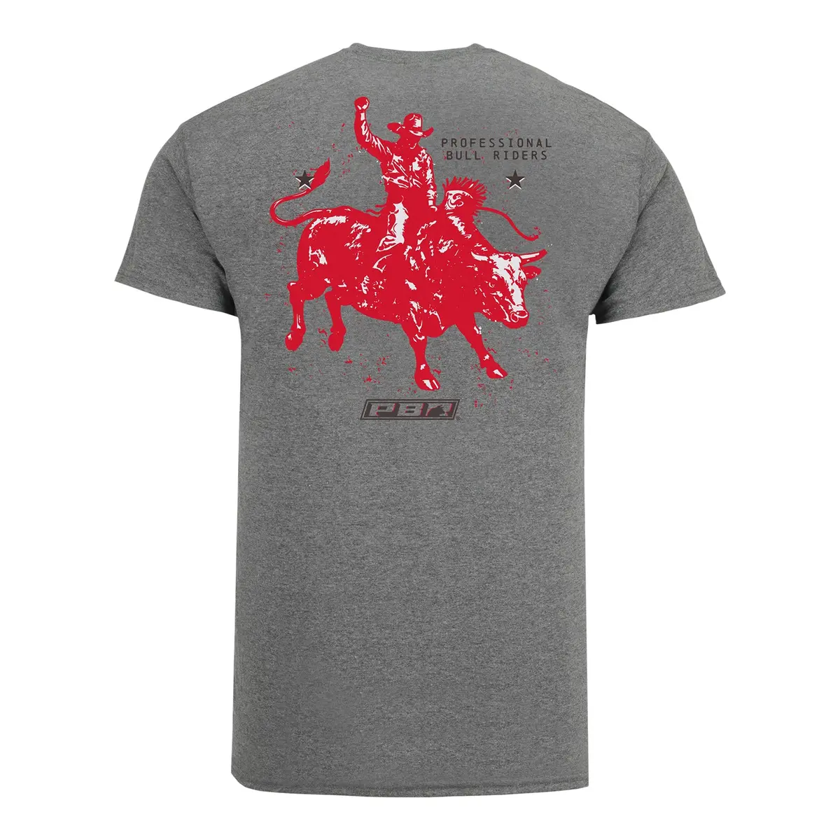 Pbr Red Rider T-Shirt - Grey 1