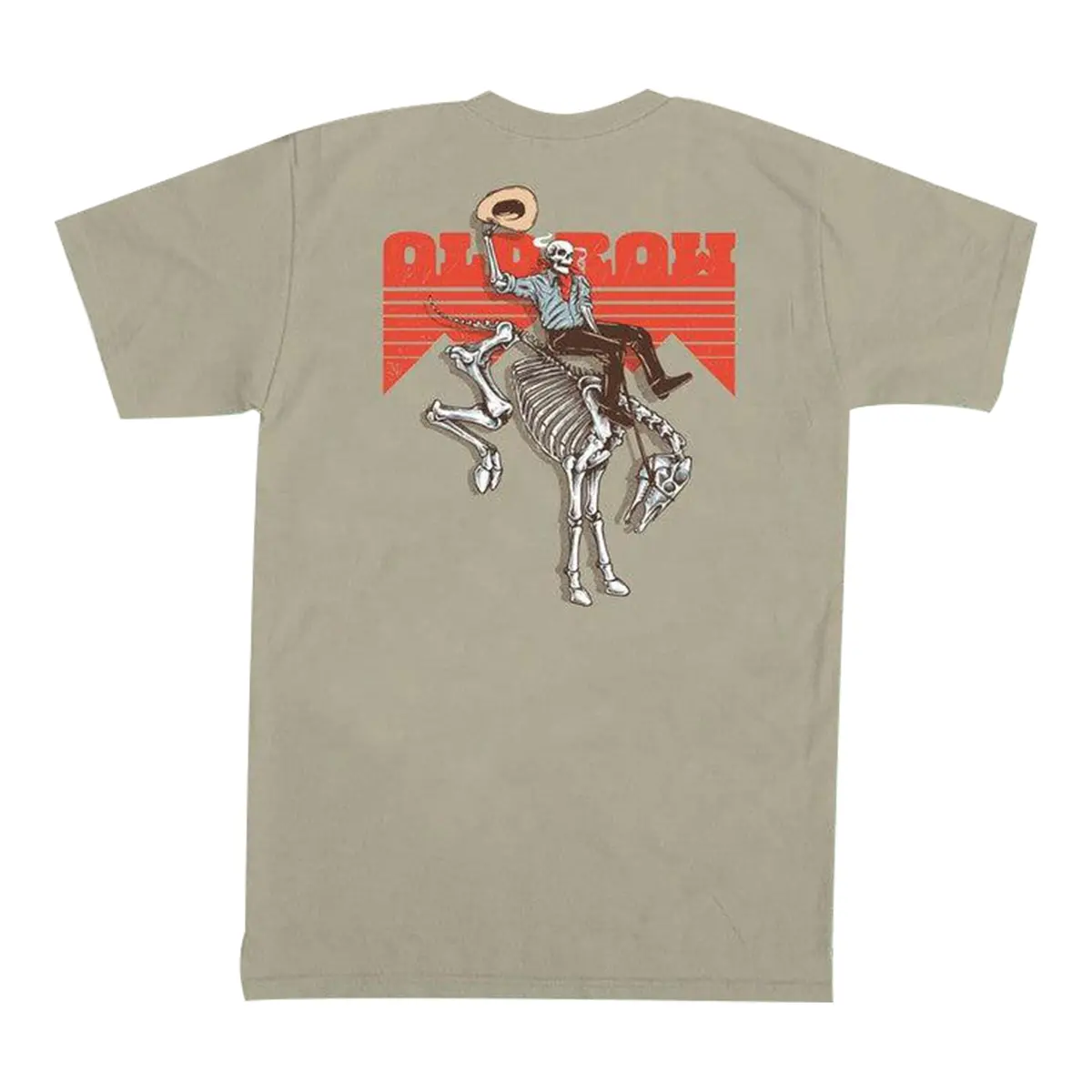 Pbr X Old Row Cowboy Killer Pocket T-Shirt- Tan 1