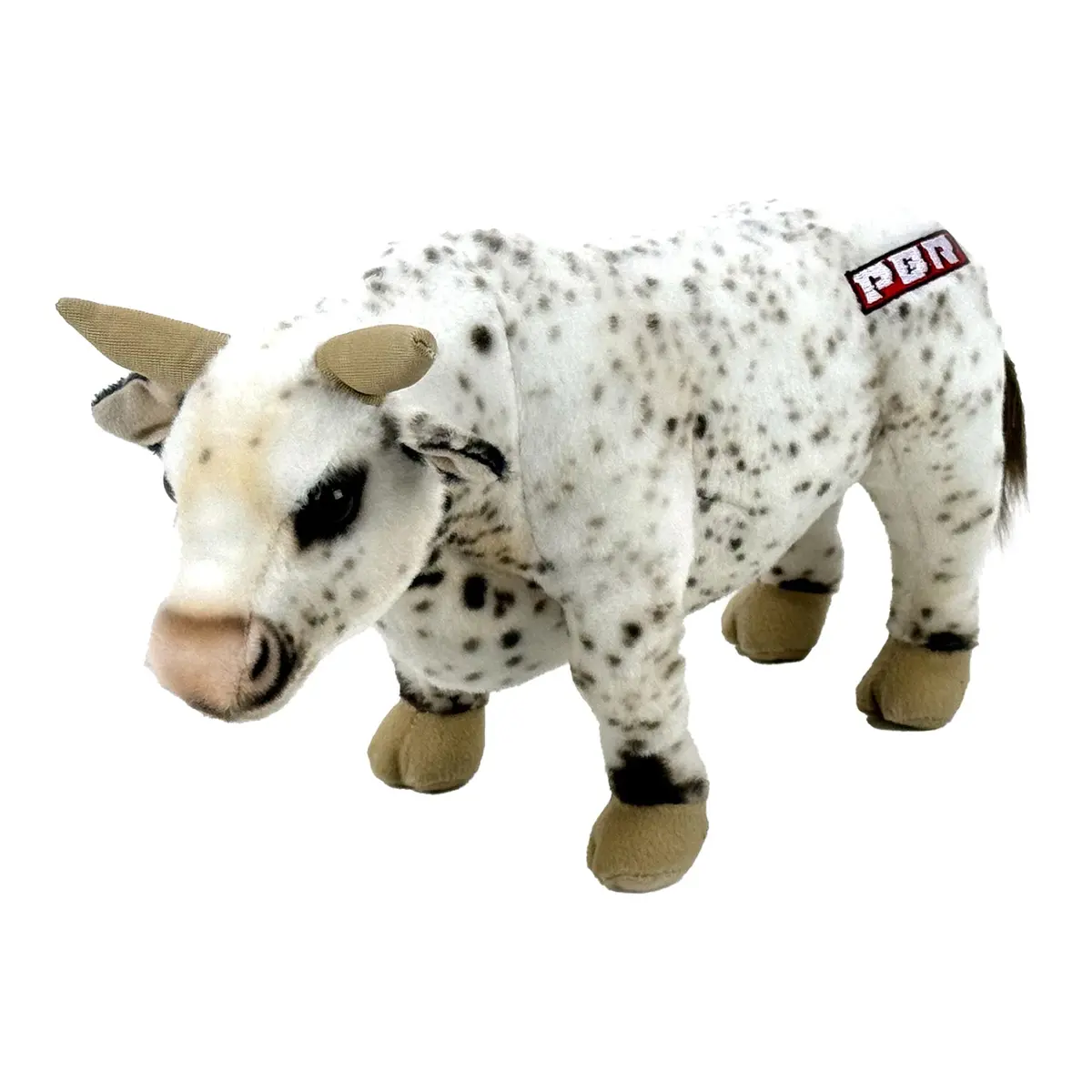 Pbr 14" Plush Bull - Speckled 1