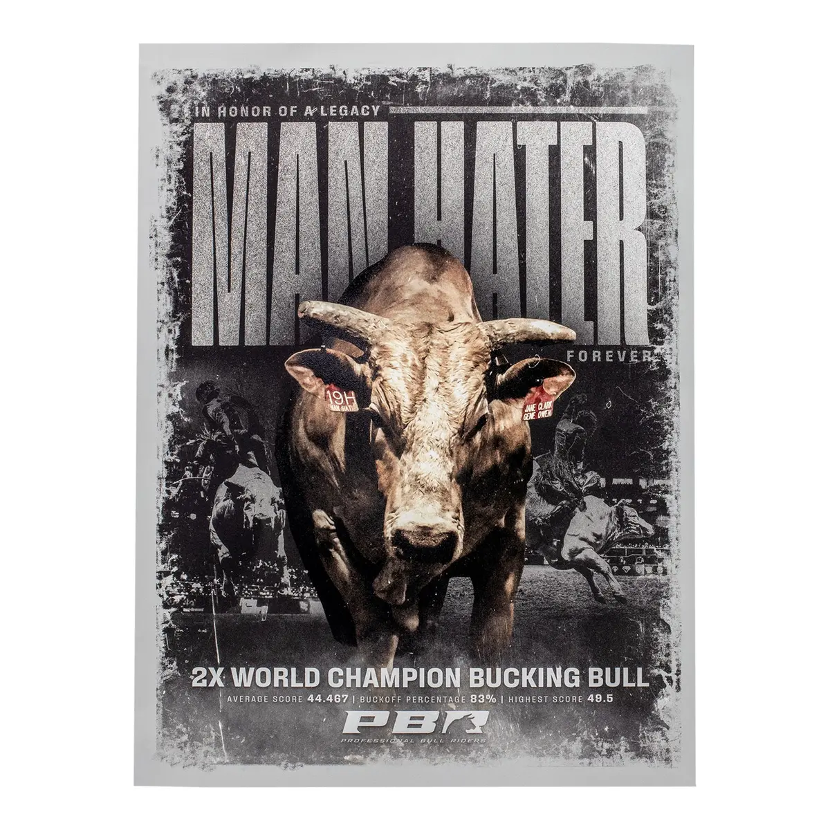 Man Hater Legacy Commemorative 18X24 Poster 1