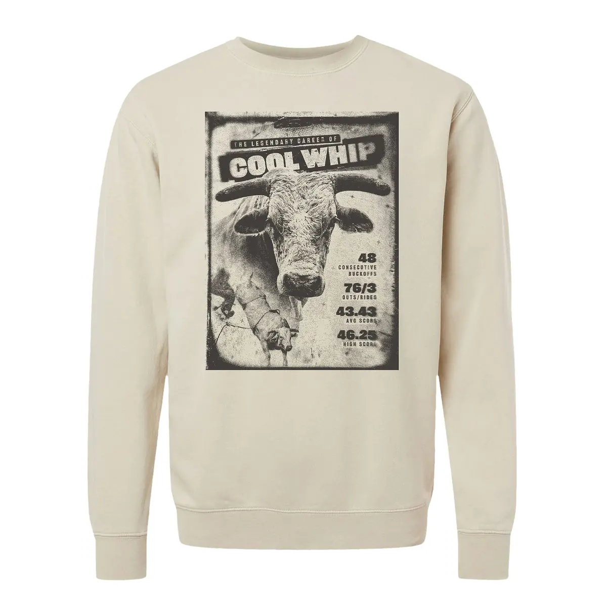 Pbr Cool Whip Legendary Career Crewneck Sweatshirt 1