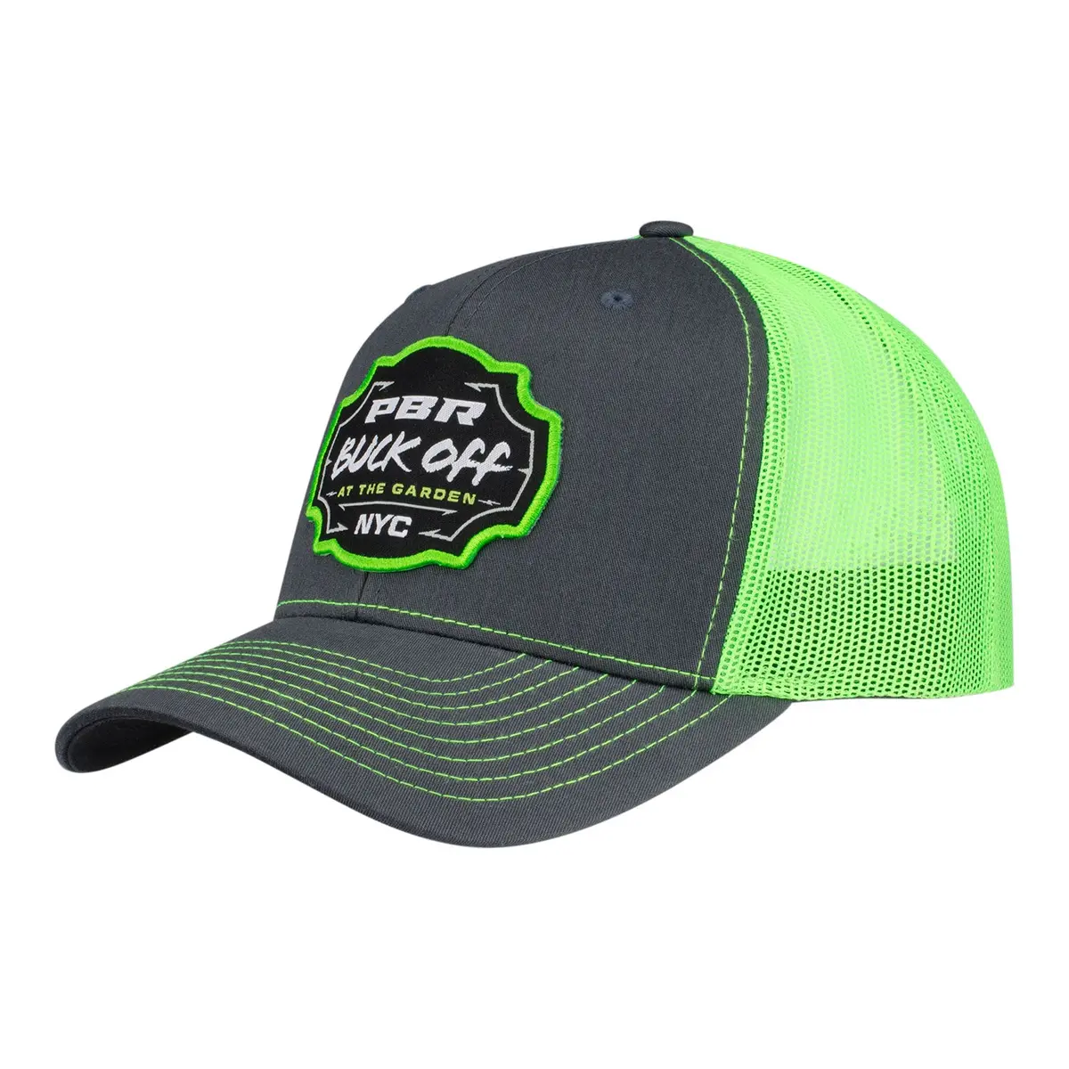 Pbr Buck Off At The Garden Trucker Hat 1