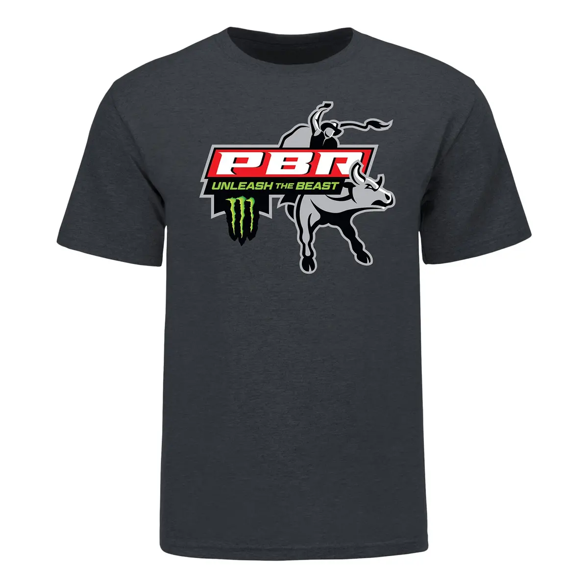 Pbr Unleash The Beast Tour T-Shirt - Grey 1