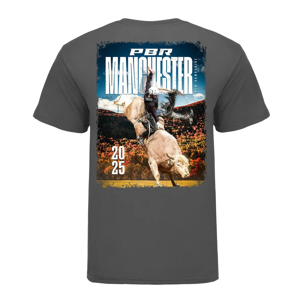 Pbr Manchester 2025 Utb Tour City T-Shirt - Grey 1
