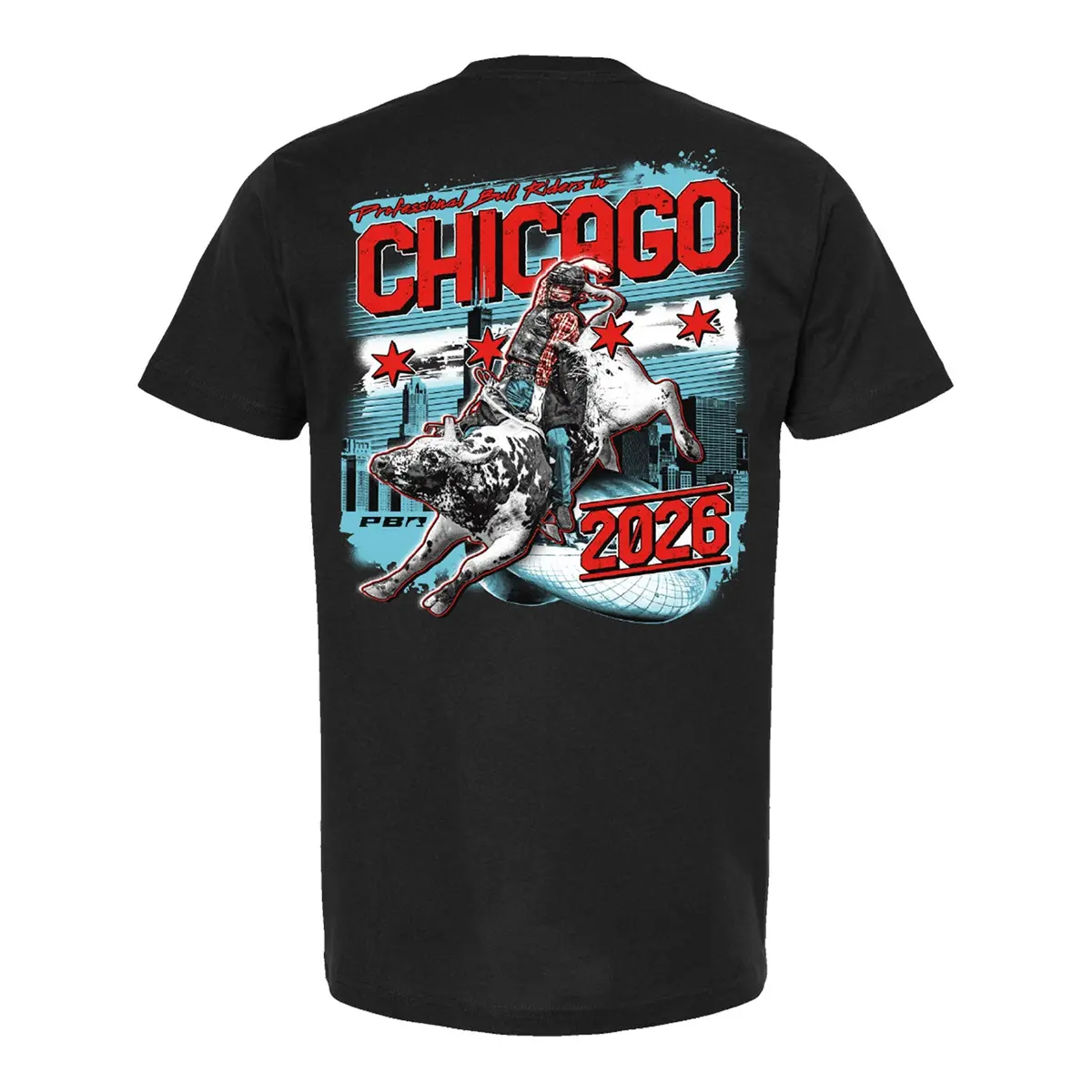Pbr Chicago 2026 Stars And Stripes T-Shirt 1