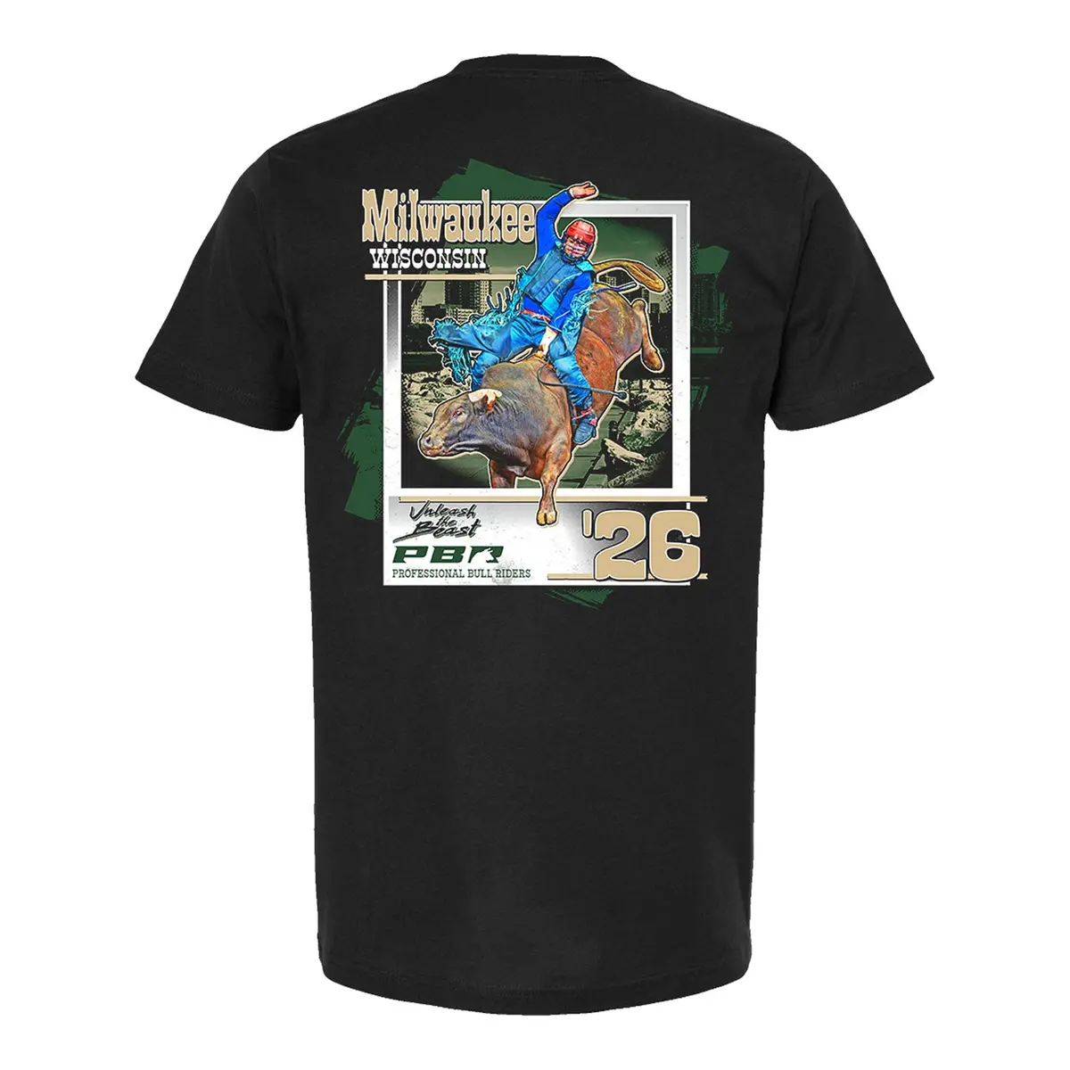 Pbr 2026 Unleash The Beast Milwaukee City Tee 1