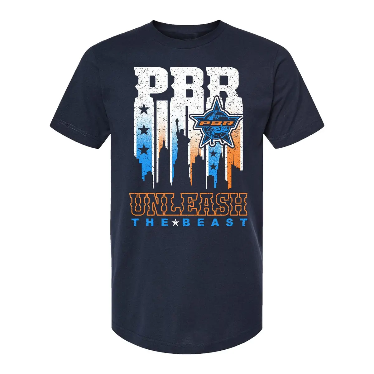 Pbr Nyc Drip T-Shirt - Navy 1