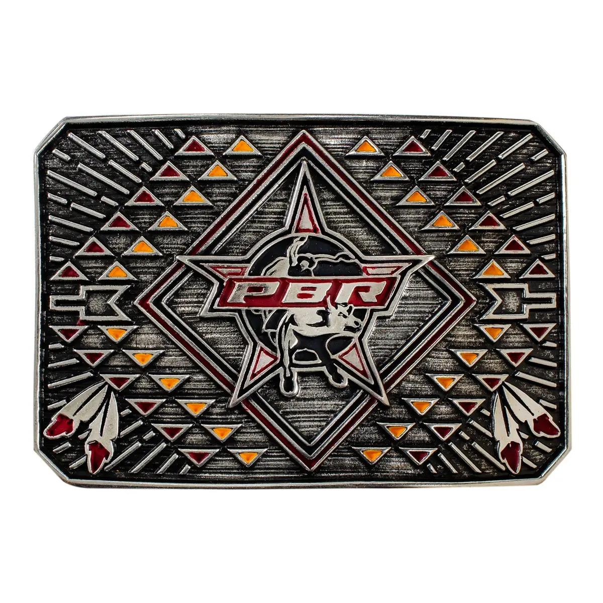 Jj X Pbr Aztec Feather Buckle 1
