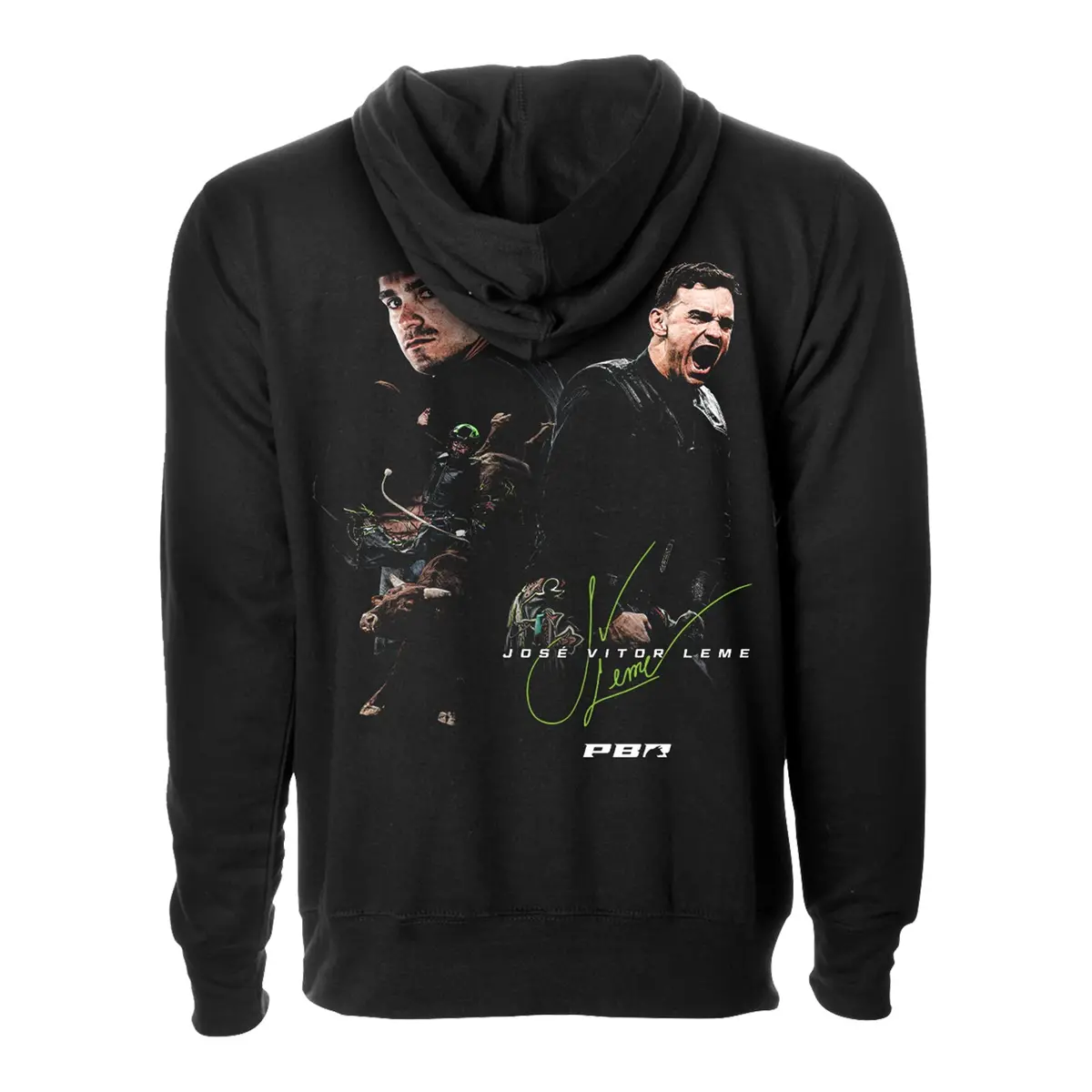 Jose Vitor Leme Signature Portrait Rider Hoodie - Black 1