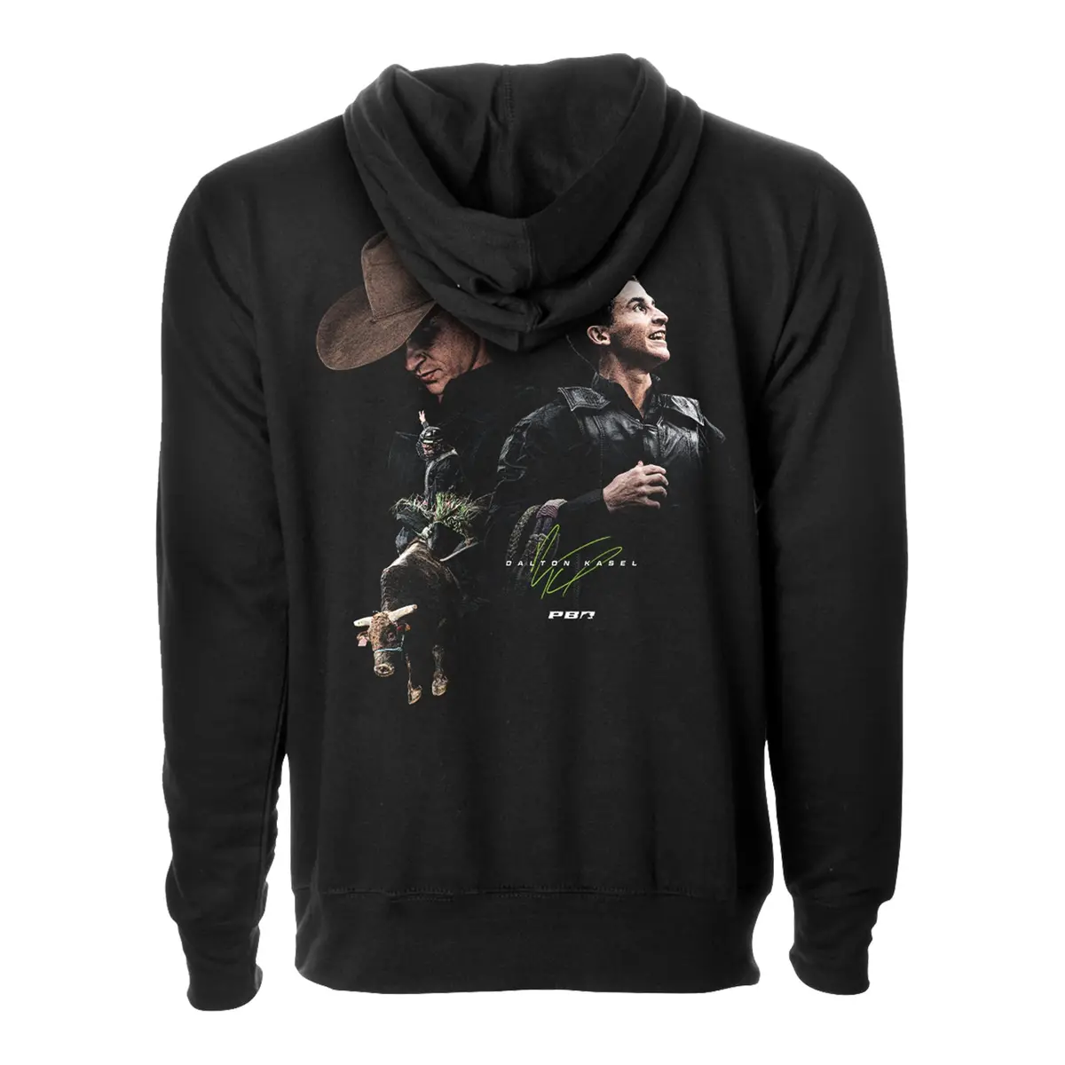 Dalton Kasel Signature Portrait Rider Hoodie - Black 1