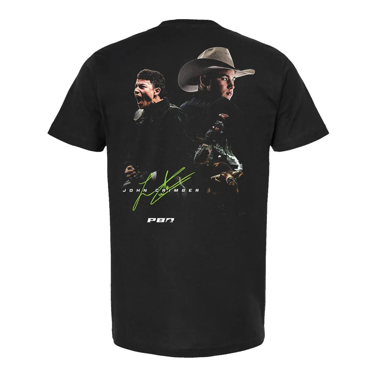 John Crimber Signature Portrait Rider T-Shirt - Black 1