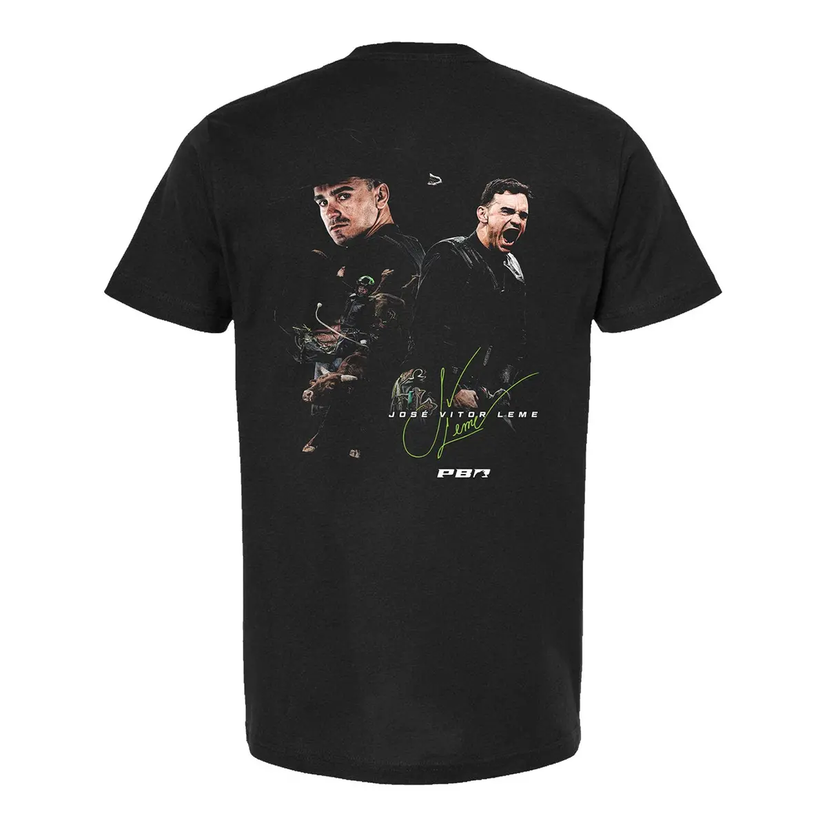 Jose Vitor Leme Signature Portrait Rider T-Shirt - Black 1