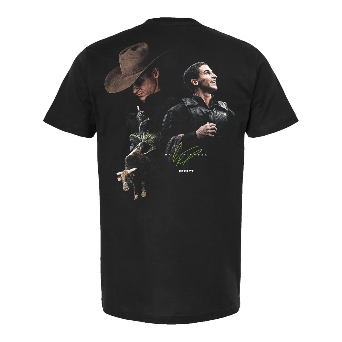 Dalton Kasel Signature Portrait Rider T-Shirt - Black 1
