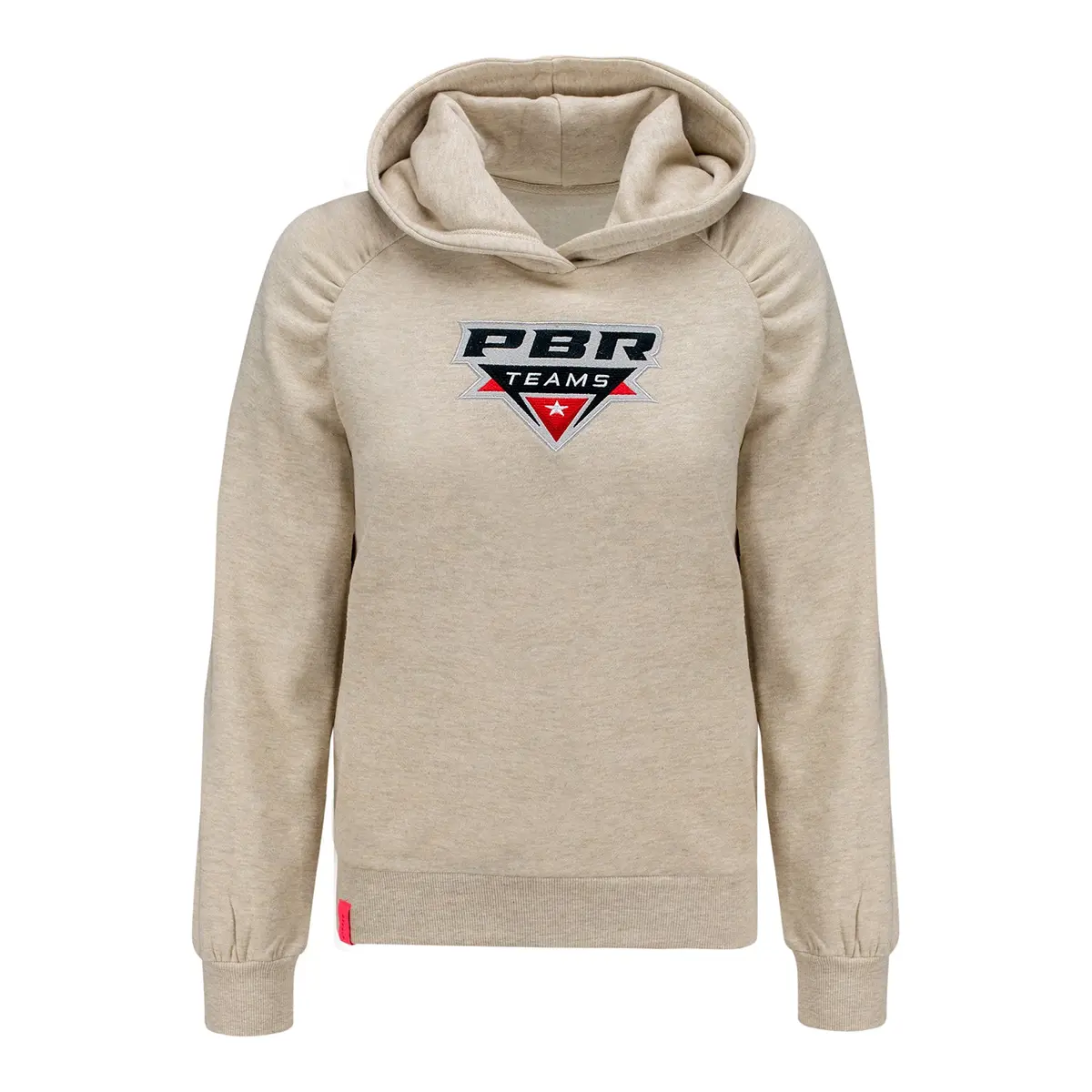 Pbr Ladies French Terry Embroidered Teams Hooded Sweatshirt - White 1