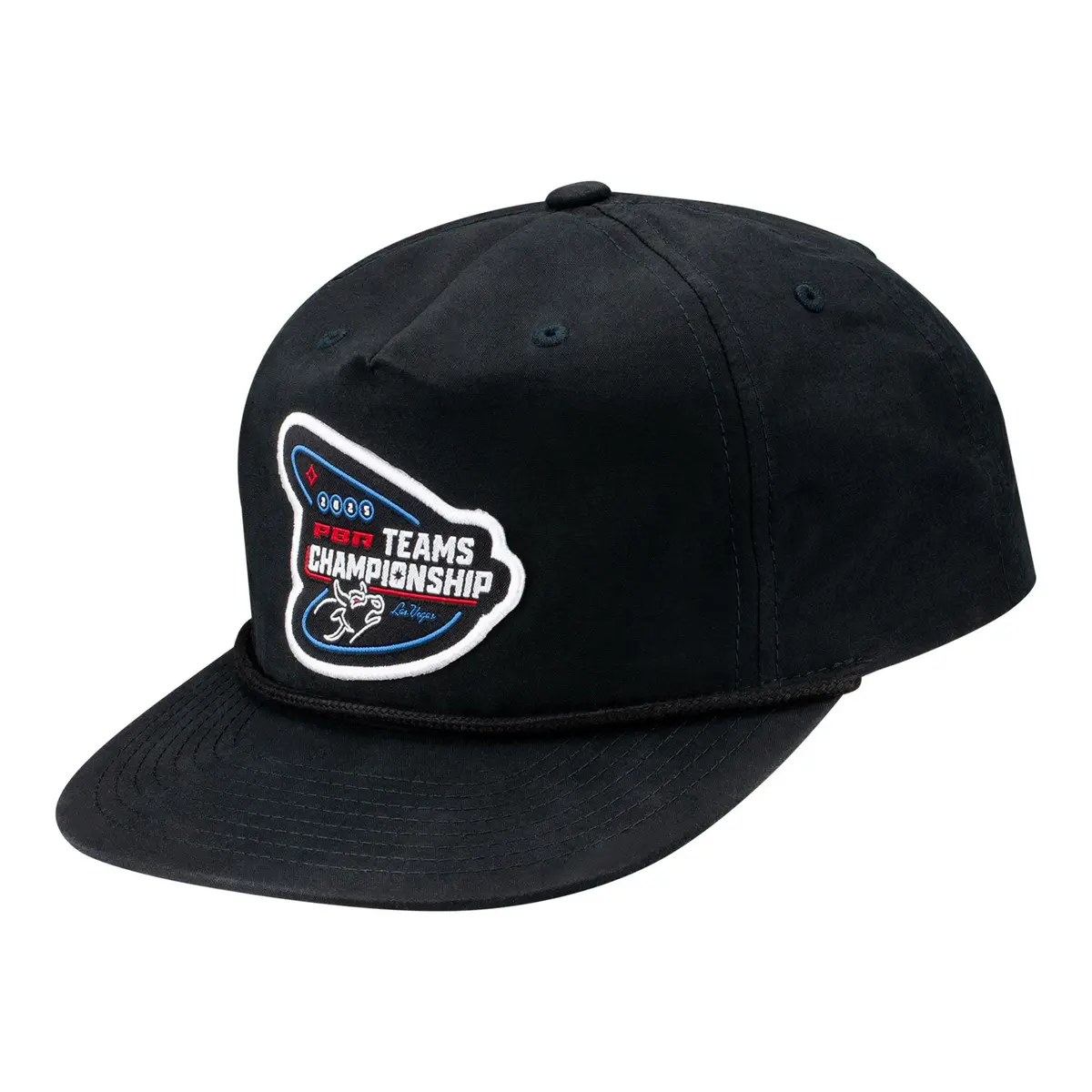 Pbr 2025 Teams Championship Black Rope Hat - Black 1