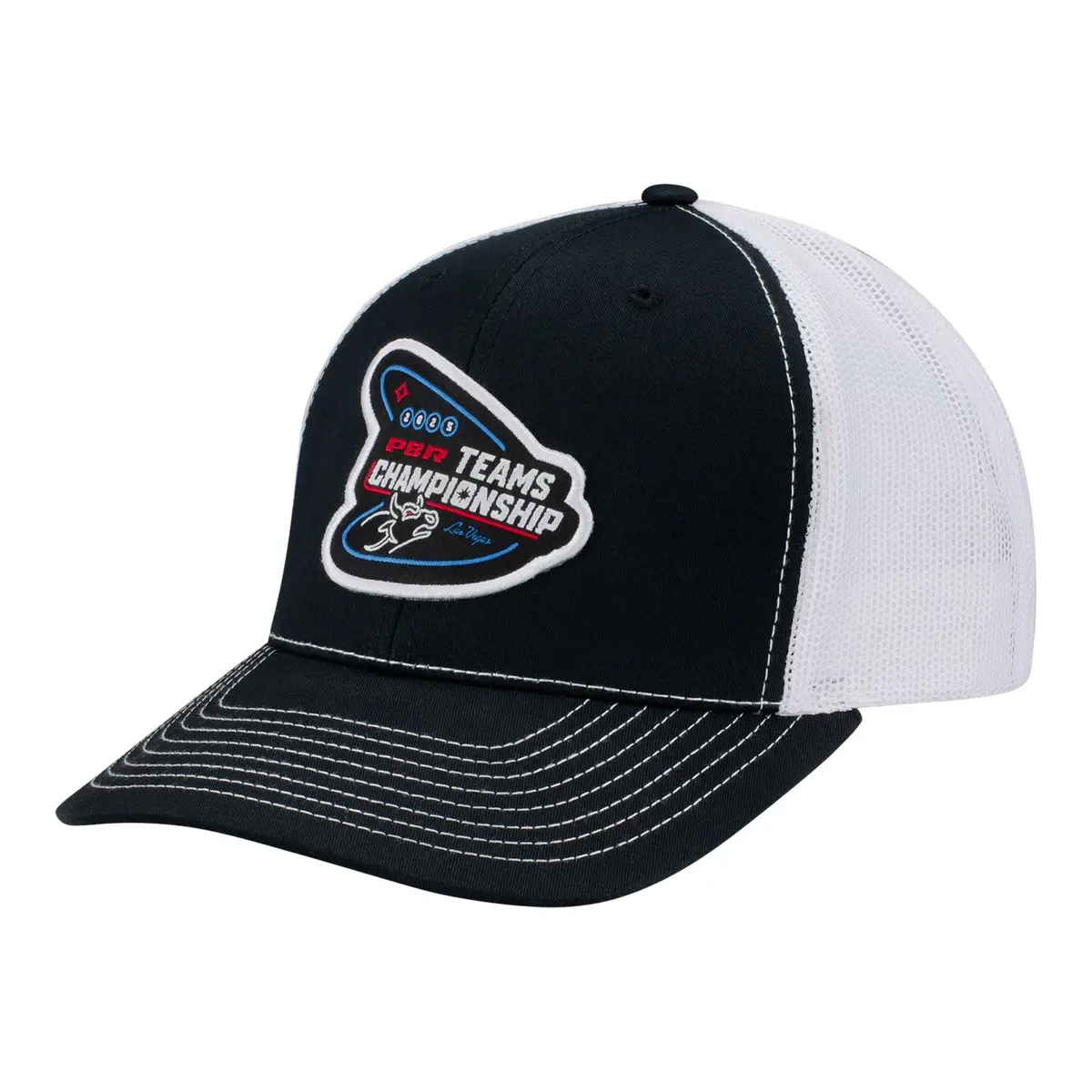 Pbr 2025 Teams Championship Trucker Hat - Black 1