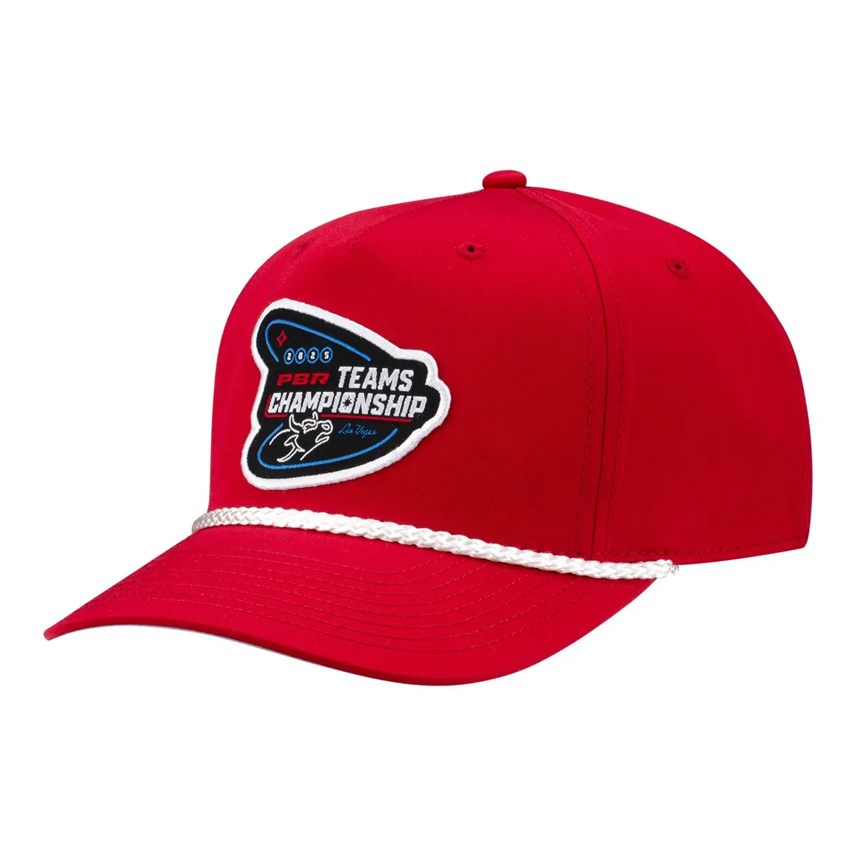Pbr 2025 Teams Championship Red Rope Hat - Red 1