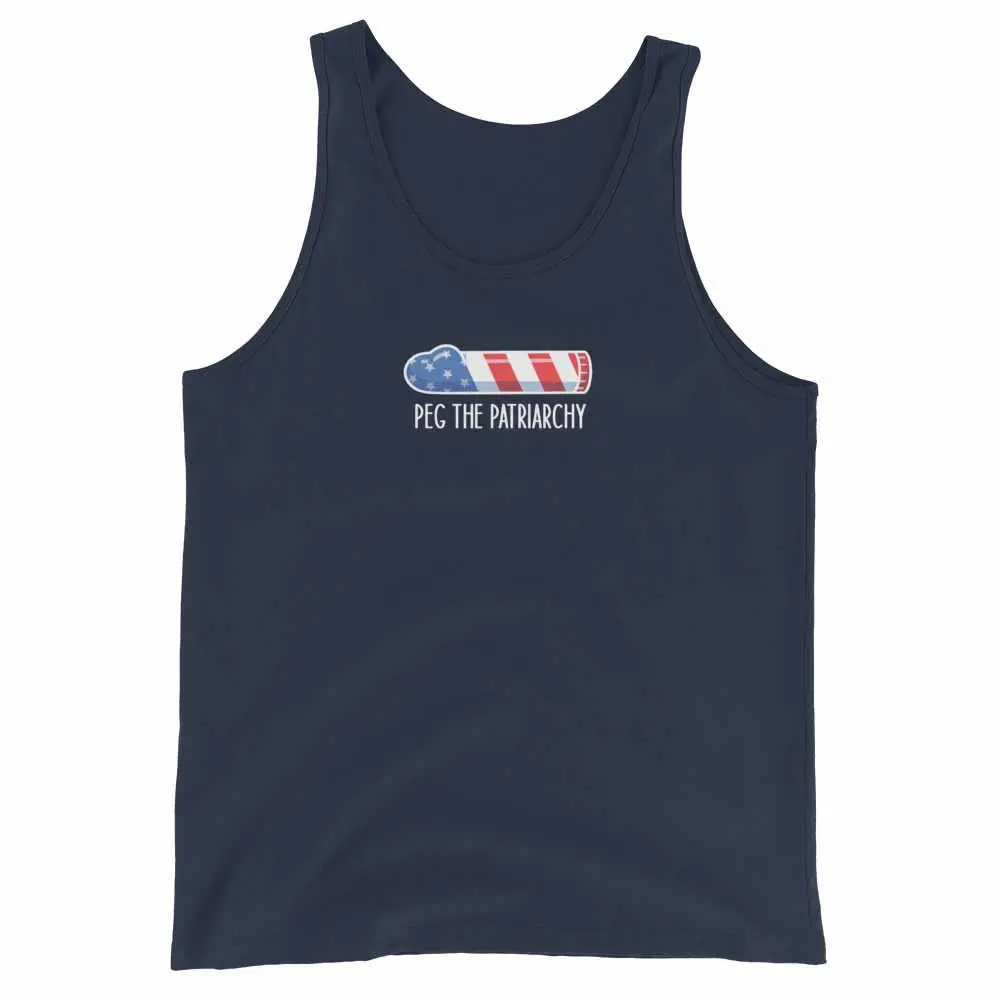 Peg The Patriarchy Tank - Indivisible 1