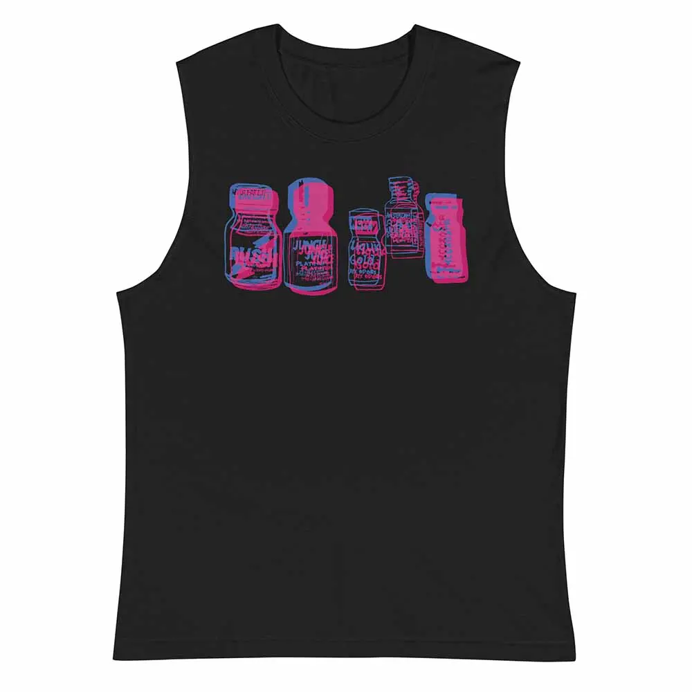 Poppers Sleeveless T-Shirt Collaboration With Forrest Lawson 1