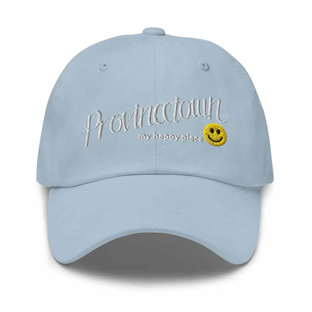Provincetown My Happy Place Twill Dad Hat 1