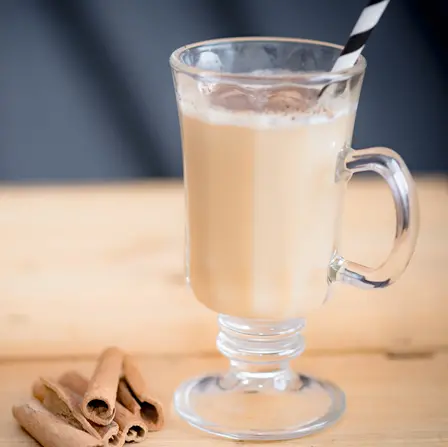 Peppermint Egg Nog Latte 1