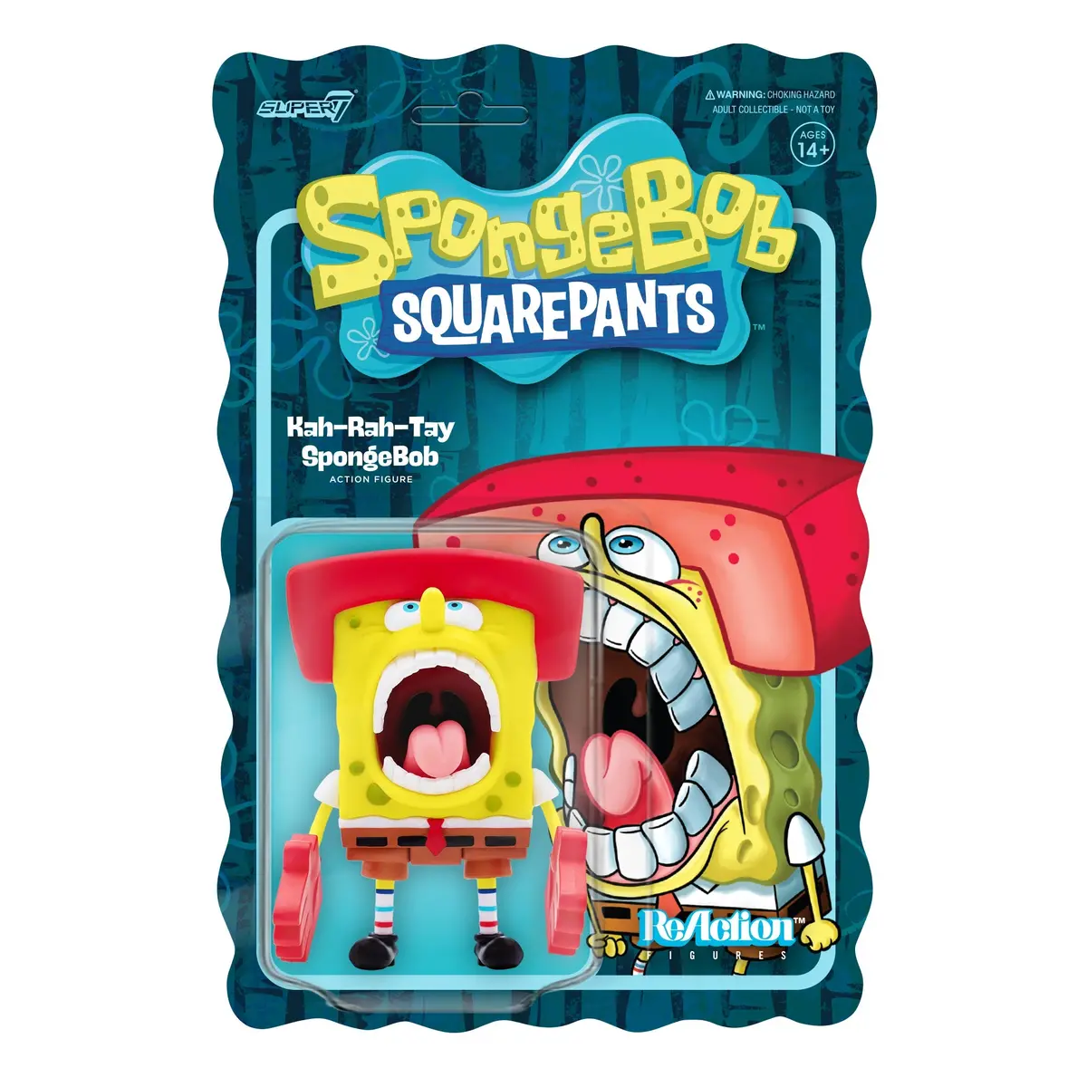 Super7 Reaction Figures - Spongebob Squarepants - Kah-Rah-Tay Spongebob Action Figure (81108) 1