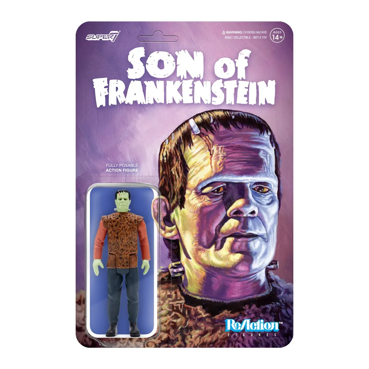 Super7 Reaction Figures - Universal Monsters - Son Of Frankenstein Action Figure (80790) 1