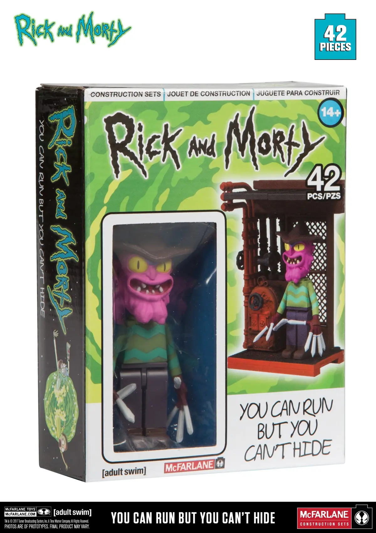 Mcfarlane Toys - Rick And Morty - You Can Run But You Can't Hide Building Toy (12852) Low Stock 1