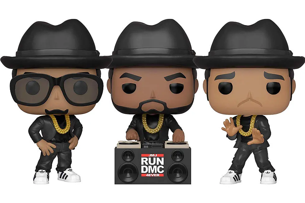 Funko Pop! Rocks Bundle (#199, 200 And 201) - Run, Dmc And Jam Master Jay 3-Pack Vinyl Figures Low Stock 1