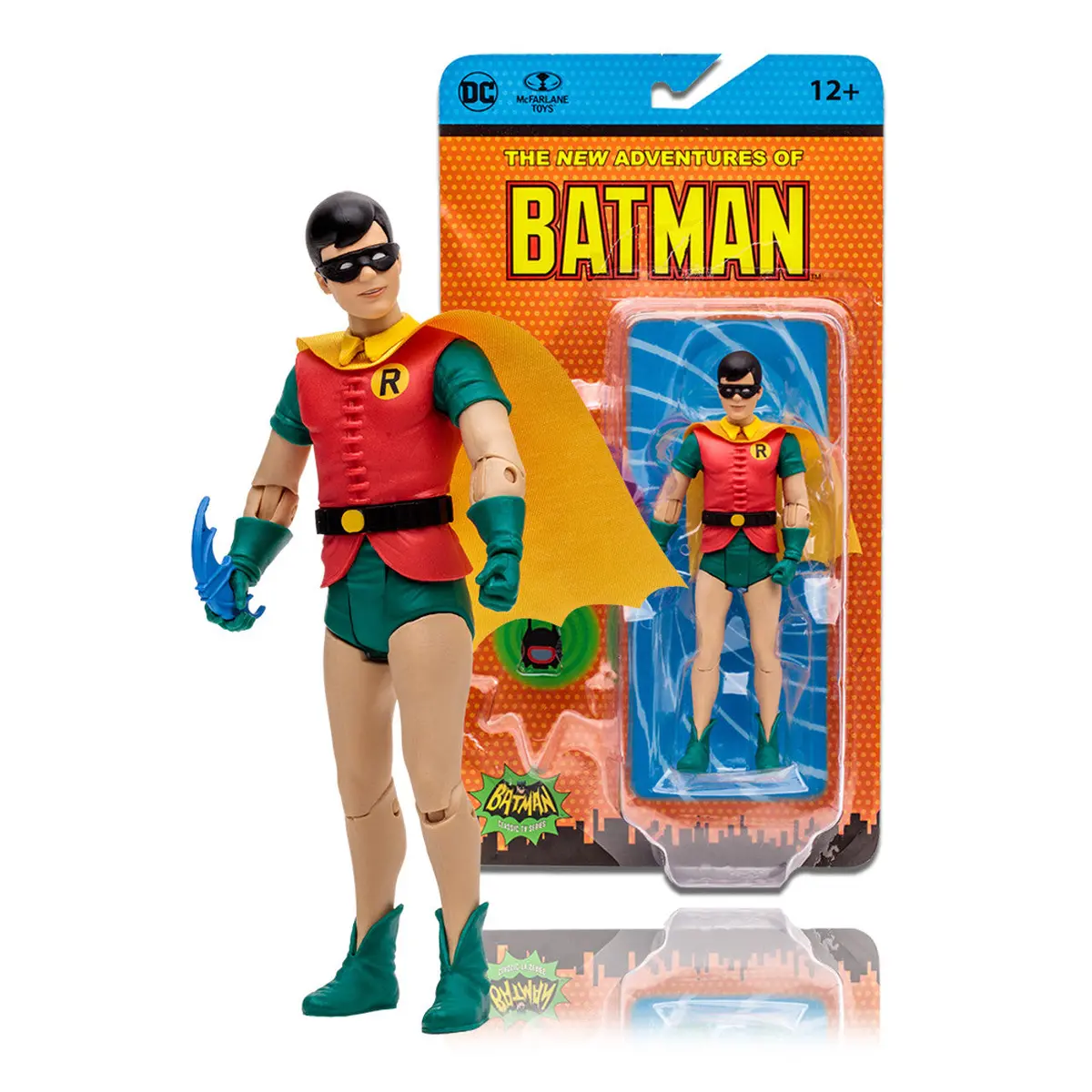 Mcfarlane Dc Retro - The New Adventures Of Batman (1977) Robin Action Figure (15973) 1