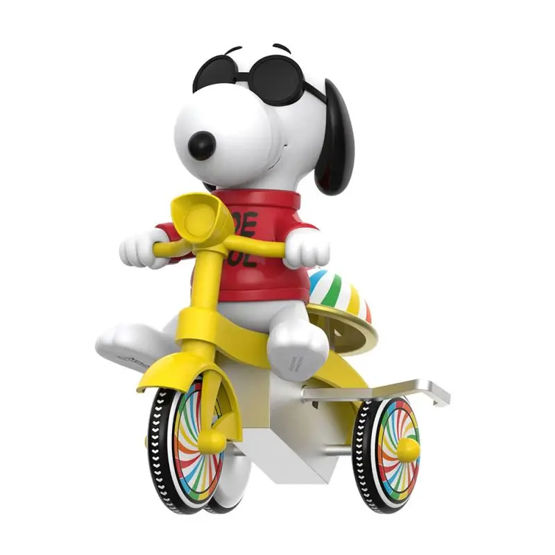Super7 Reaction Figures: Peanuts Super Cycles - Joe Cool (Red W/Yellow Trike) 5-Inch Figure (89824) Low Stock 1