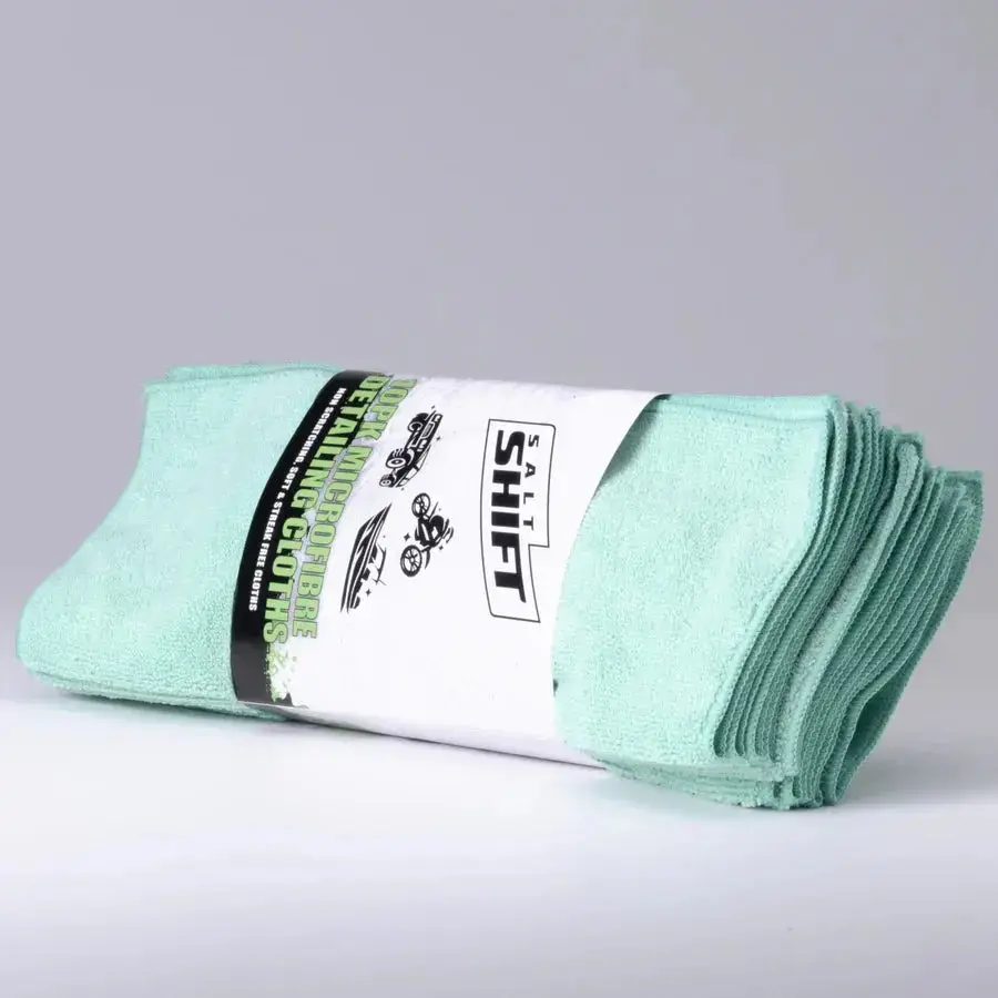 Salt Shift Microfibre Detail Cloth (10Pk) 1