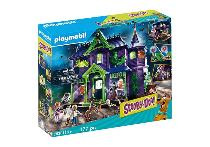 Playmobil - Scooby-Doo! - Adventure In The Mystery Mansion (70361) Playset 1