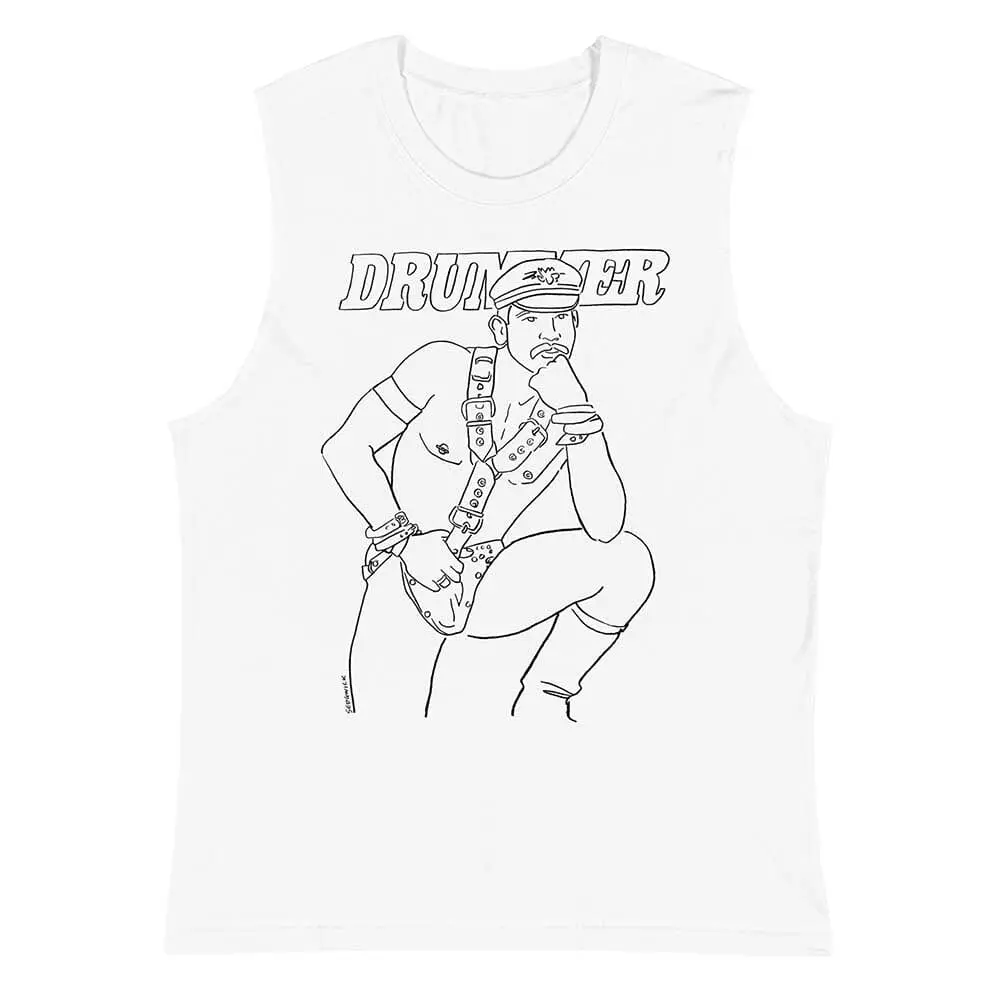 Drummer Magazine Sleeveless T-Shirt 1