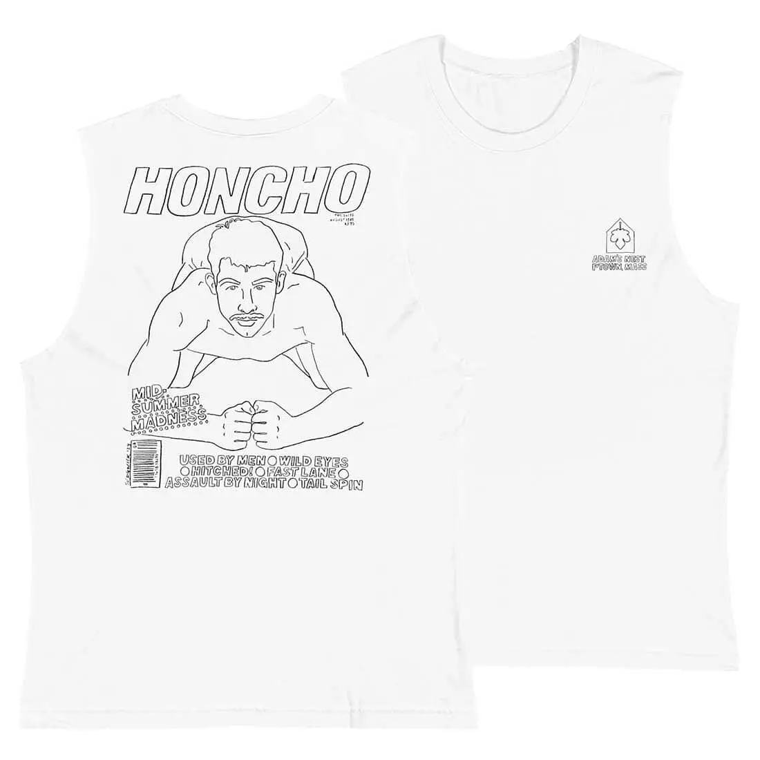 Honcho August 1985 Sleeveless T-Shirt 1
