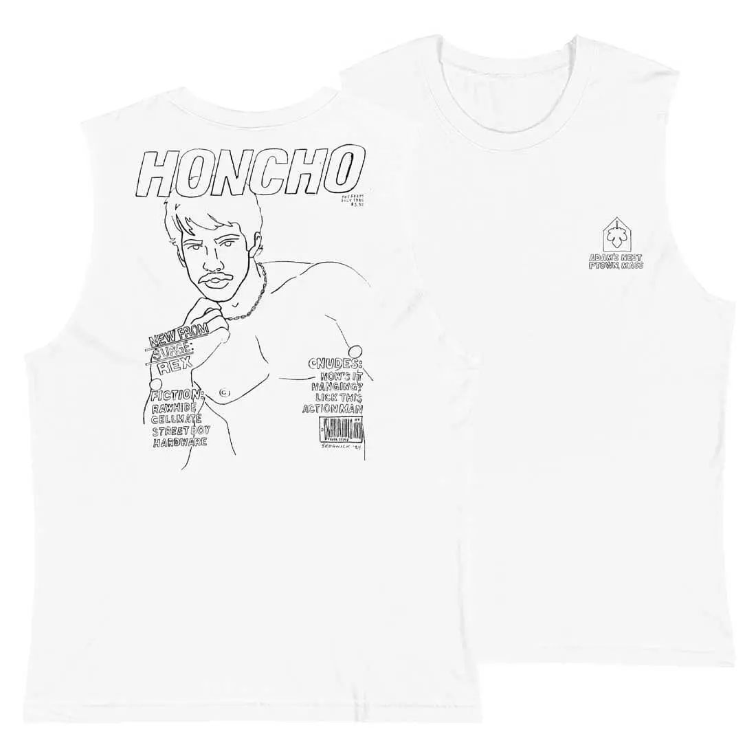 Honcho July 1985 Sleeveless T-Shirt 2