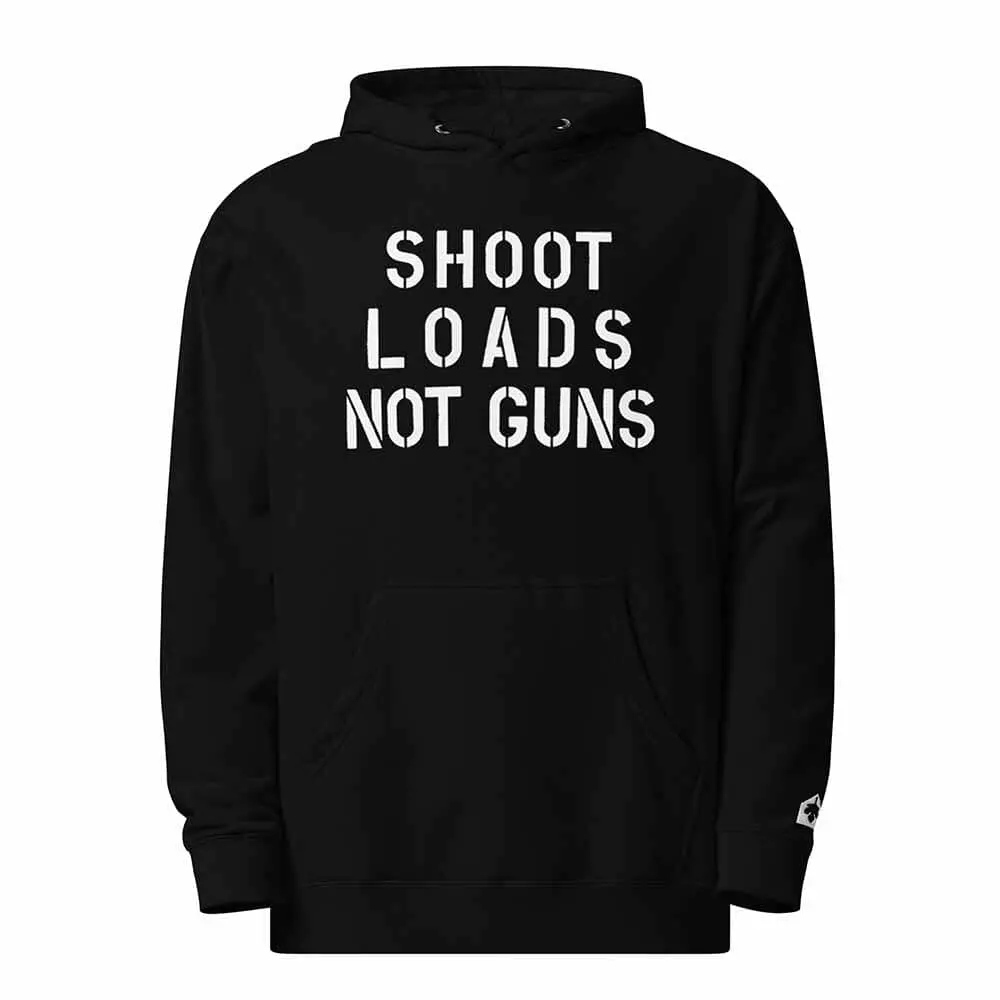 Shoot Loads Not Guns Hoodie - Gays Against Guns 1