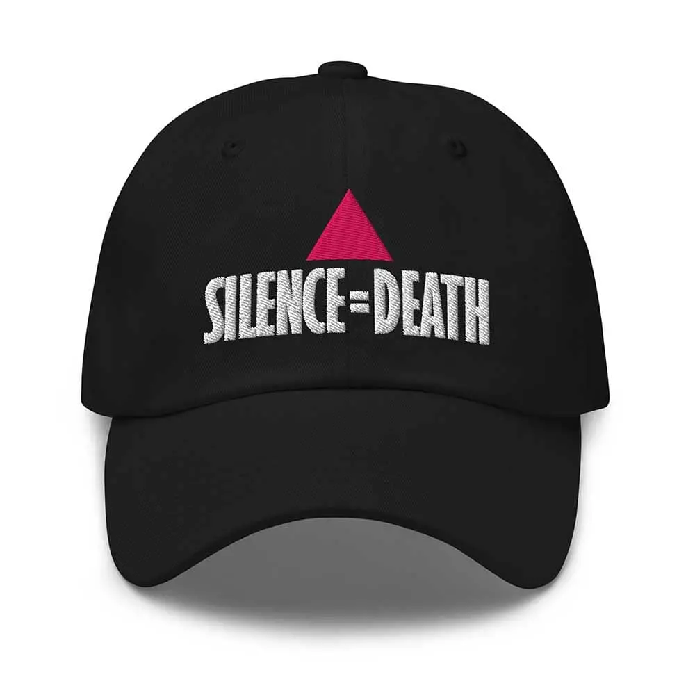 Silence = Death Dad Hat - Ali Forney Center 1