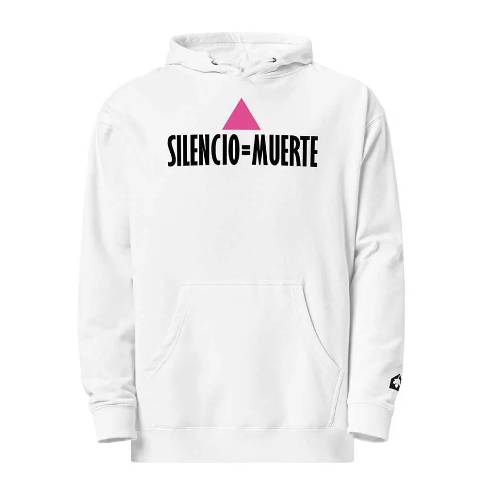 Silencio = Muerte Hoodie - Ali Forney Center 1