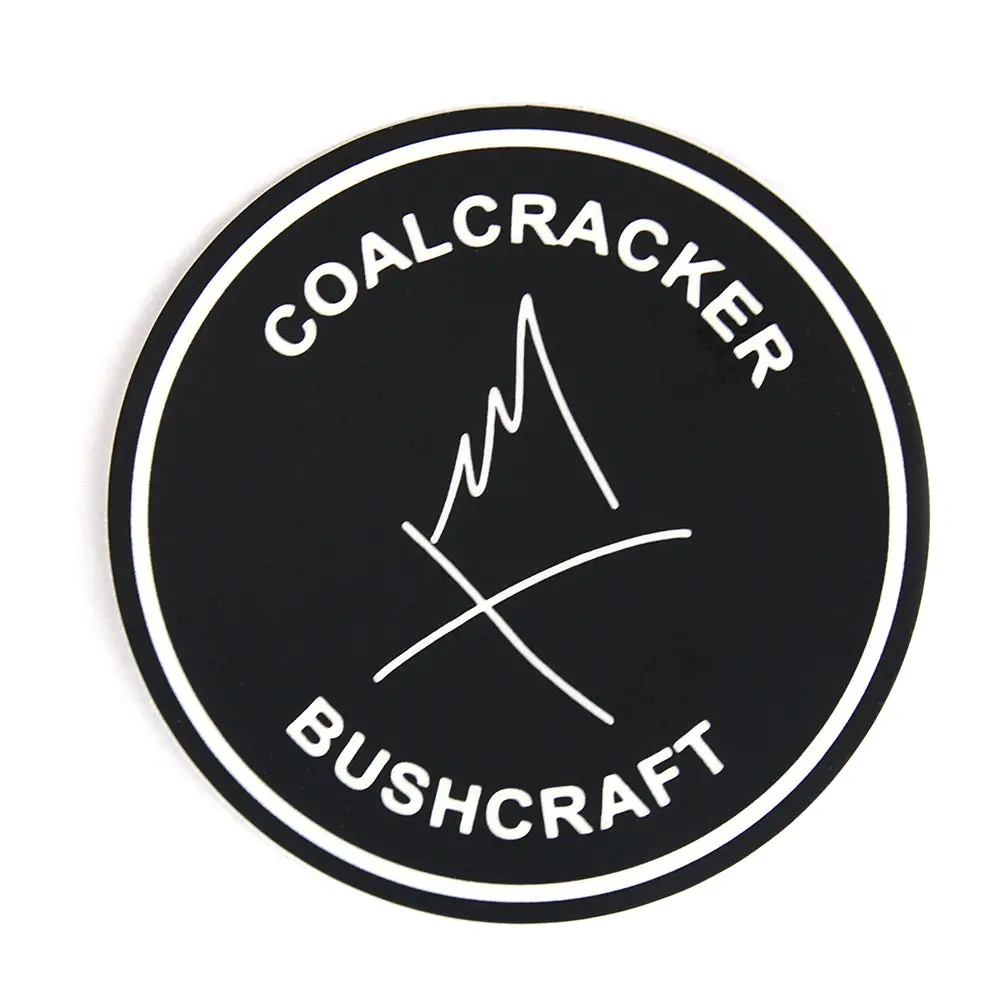 White And Black Coalcracker Sticker 1