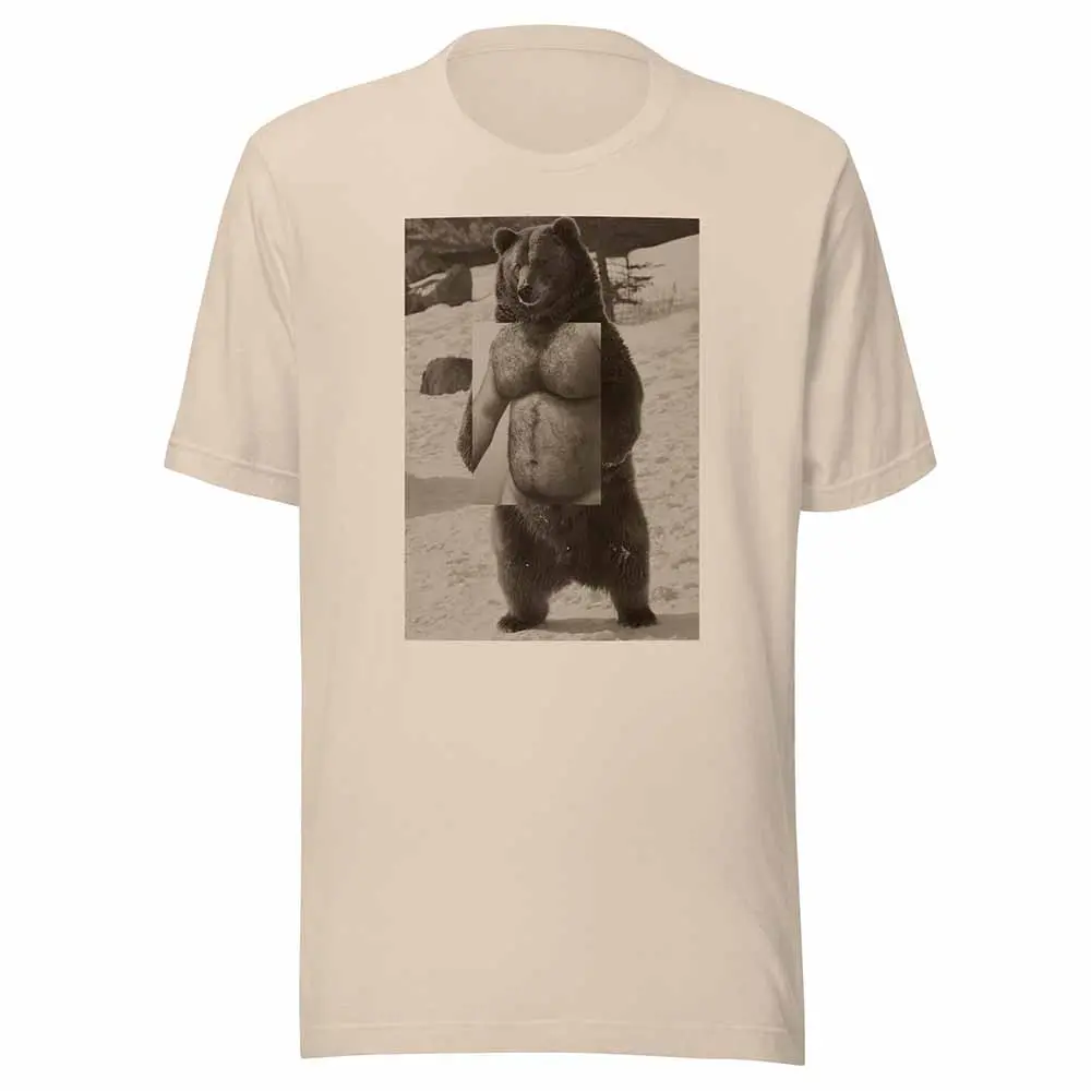 Naro Pinosa Standing Grizzly Bear T-Shirt 2