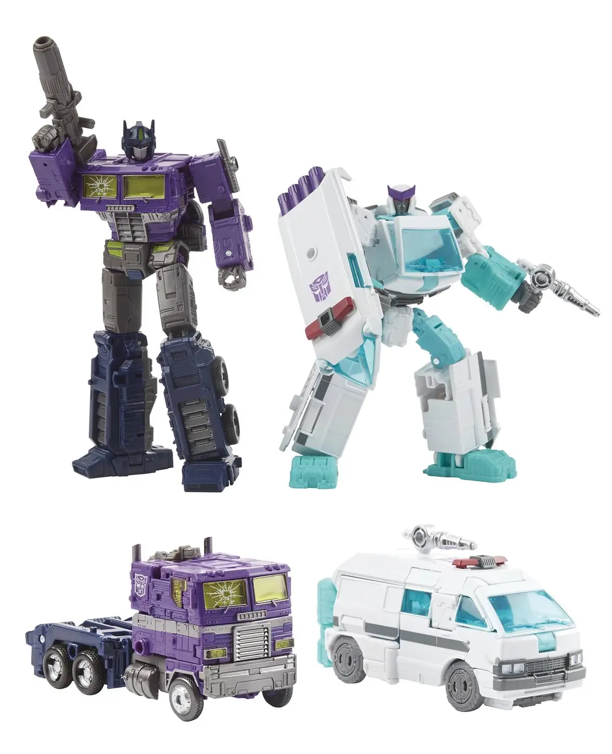 Transformers: Generations Selects (Wfc-Gs17) Shattered Glass Optimus Prime & Ratchet 2-Pack (F0859) Low Stock 1