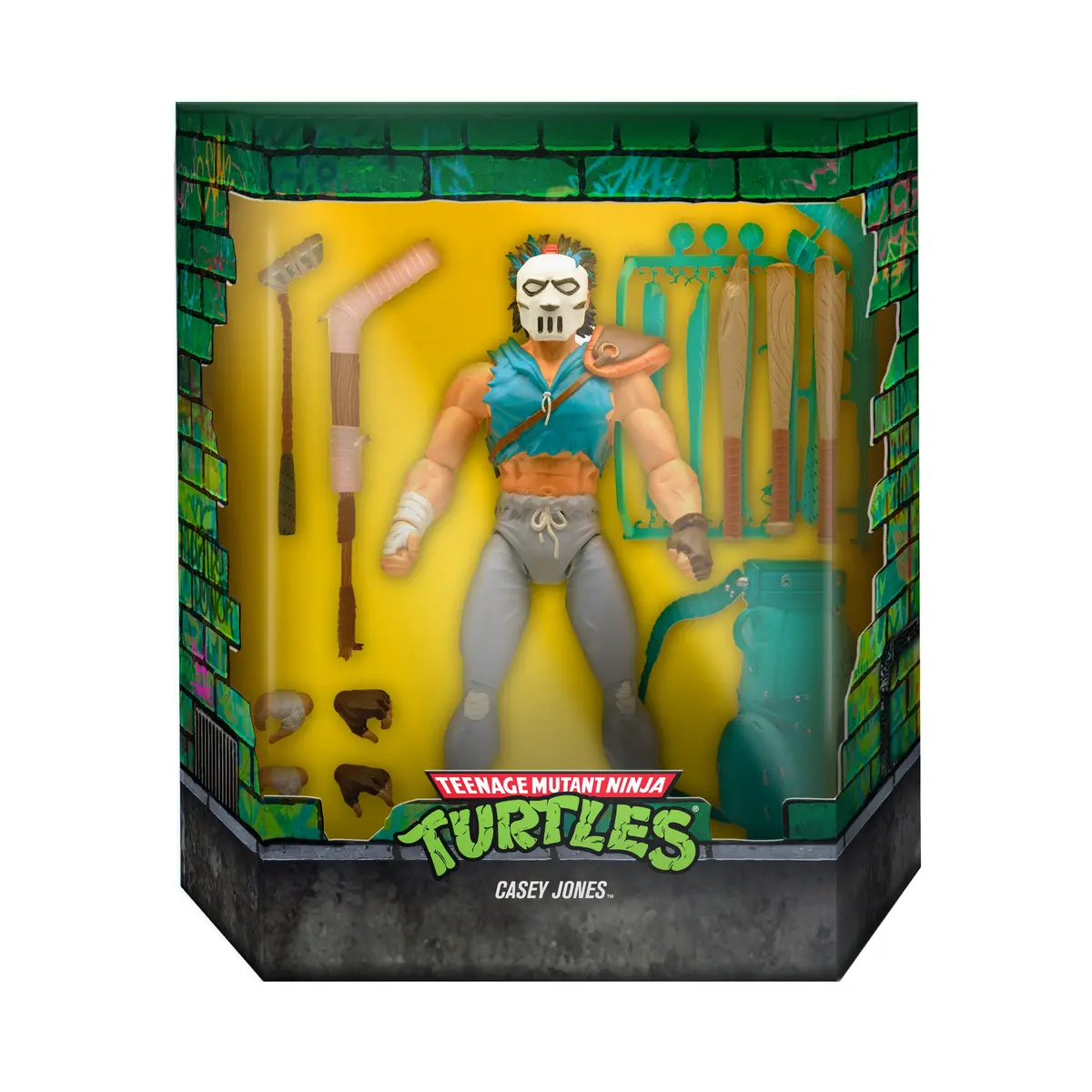 Super7 Ultimates - Teenage Mutant Ninja Turtles - Casey Jones Action Figure (81184) Last One! 1