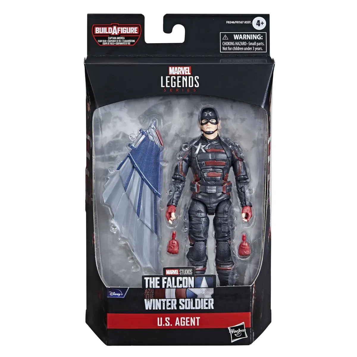 Marvel Legends - Captain America Flight Gear Baf - U.S. Agent Action Figure (F0246) 1