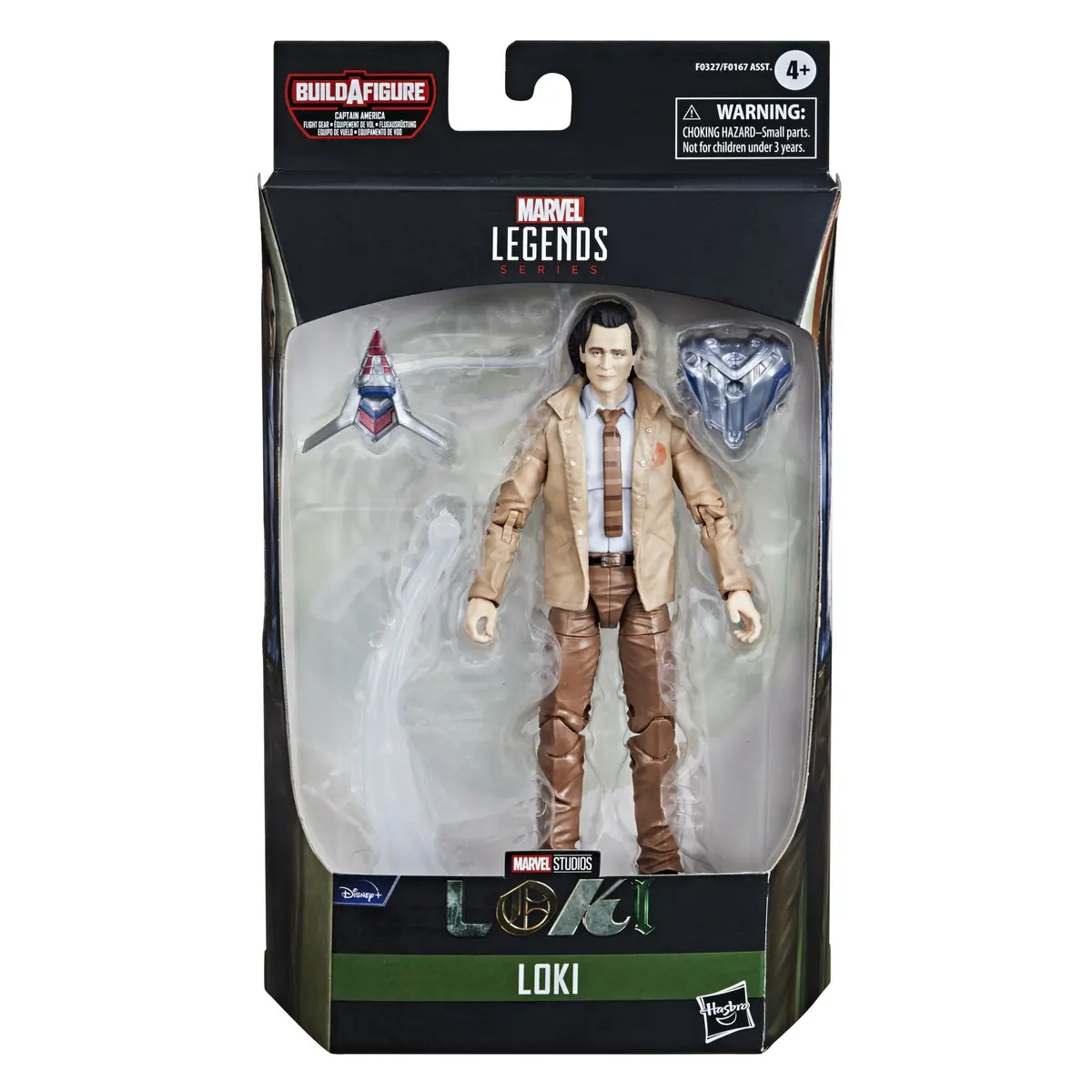 Marvel Legends - Captain America Flight Gear Baf - Loki Action Figure (F0327) Low Stock 1