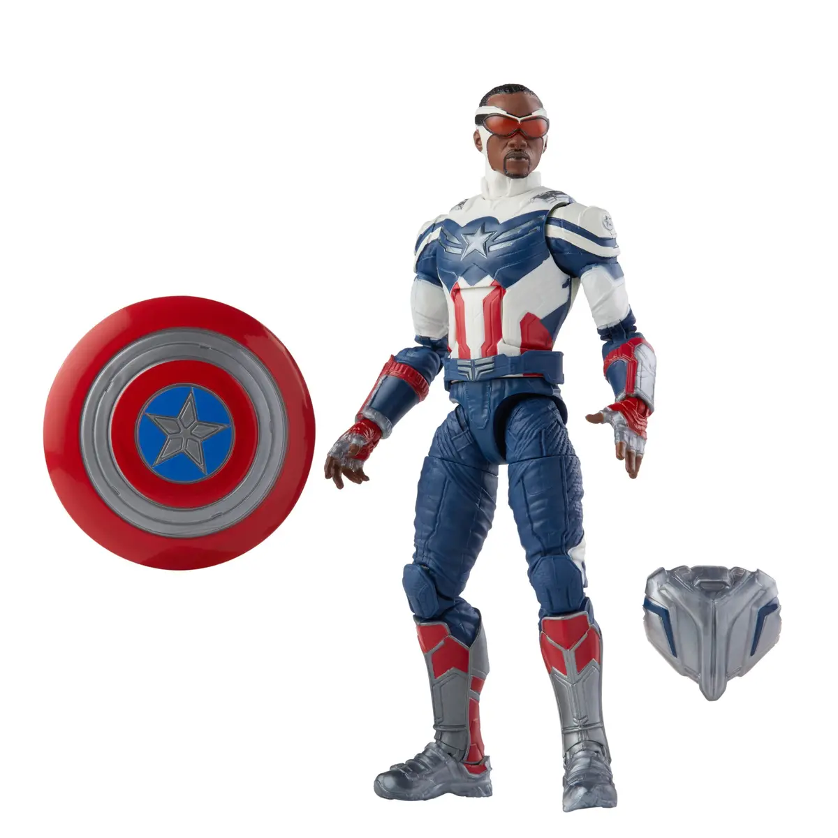 Marvel Legends - Captain America Flight Gear Baf - Captain America Sam Wilson Action Figure (F0328) 2